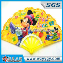 Cheap hand fan for kids,Plastic folding hand fan